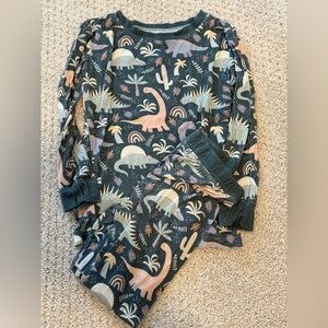 Little One Shop dinosaur pajamas